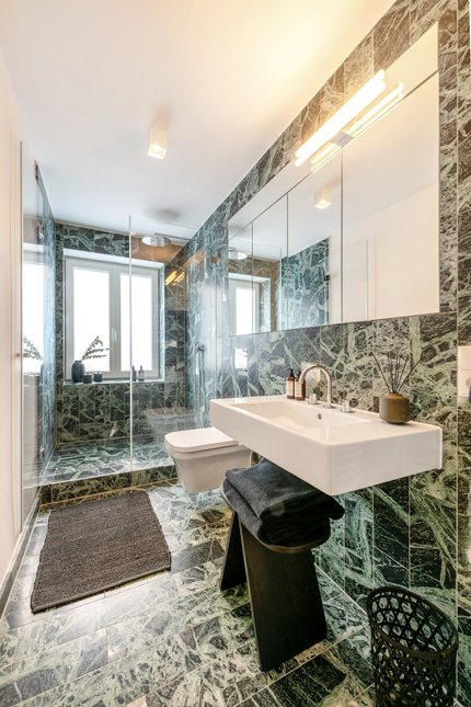 Stylisches Tageslicht-Bad