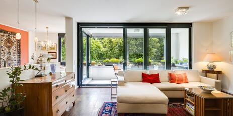 Wohlfühlen in Nymphenburg: Sonnige 3-Zimmer-Wohnung am Dom-Pedro-Platz