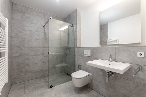 Zeitlos-modernes Duschbad