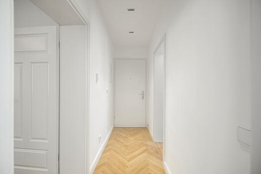 Freshly renovated premises