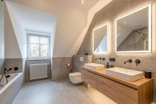 Daylight bathroom (visualized)