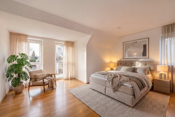 Schlafzimmer (visualisiert)