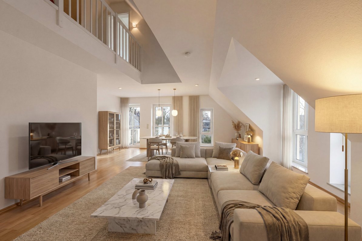 Living area (visualized)