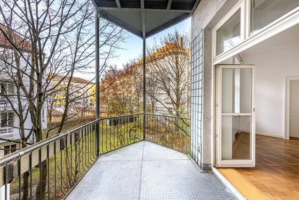 Balcony south/west facing