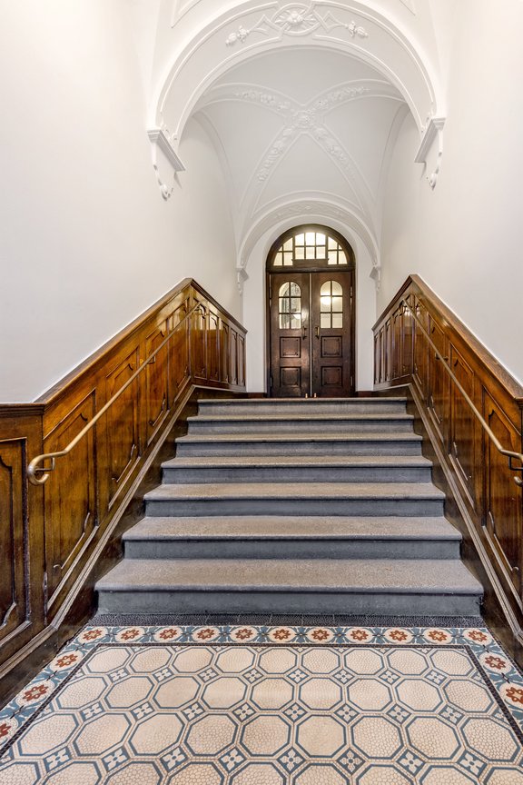 Historic house entrance