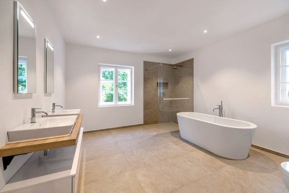 Masterbad im Obergeschoss