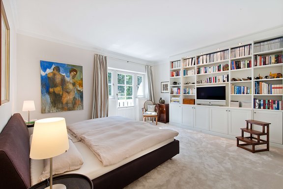 Schlafzimmer mit Terrasse