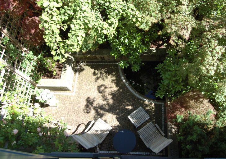 Blick in den Garten