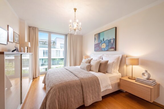 Bis zu vier Schlafzimmer