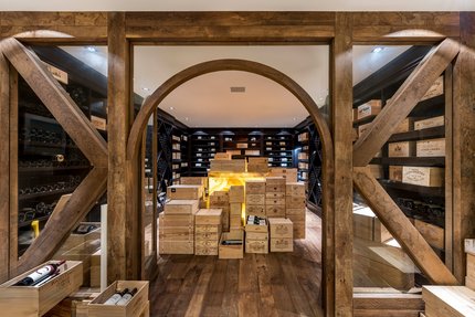 Klimatisierter Weinkeller