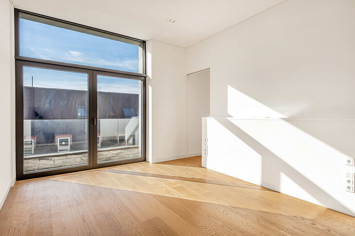 Schlafzimmer mit Terrassenzugang