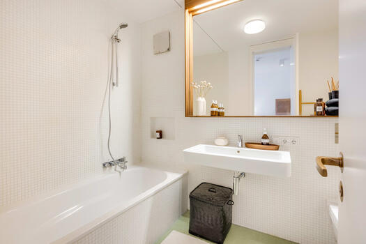 Zeitlos-modernes Bad en suite