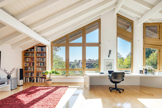 Room heights up to 5 meters