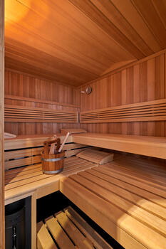Sauna zum Relaxen