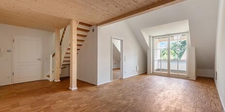 Zum Erstbezug: 3-Zimmer-Wohnung mit Loggia in Südausrichtung