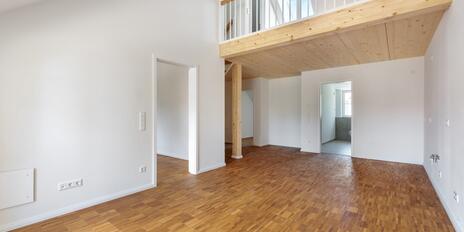 Zum Erstbezug: 3-Zimmer-Wohnung mit Loggia in Südausrichtung