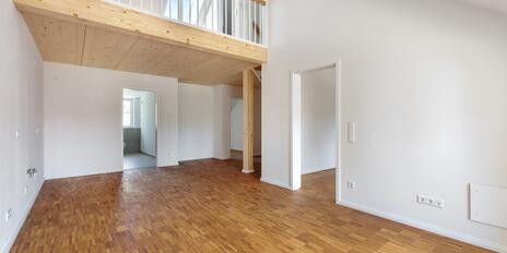 New construction: 3-room apartment with a south-facing loggia