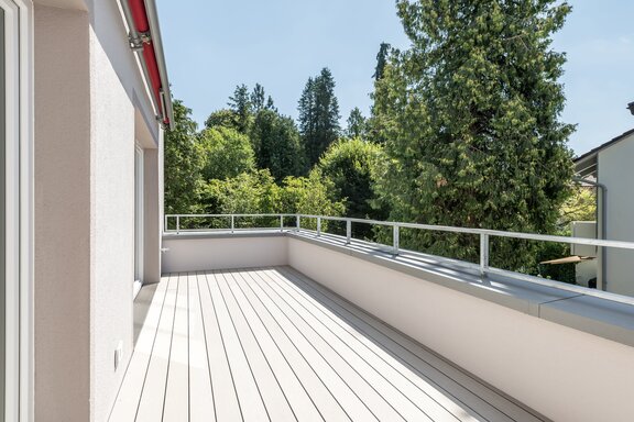 Sonnige Südterrasse