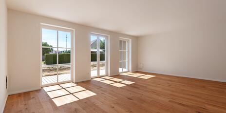 New to the market: Modern corner townhouse with a terrace in a quiet neighborhood