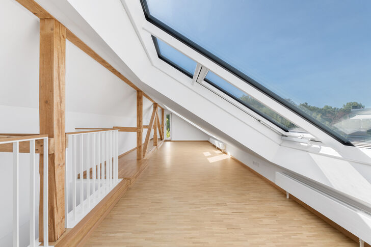 Lichtdurchflutetes Studio