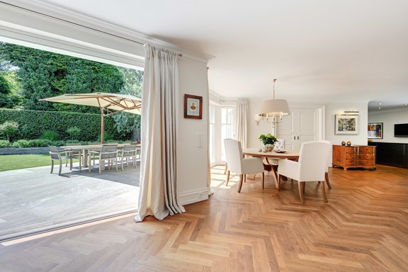 Außen- und Innenbereich gehen ineinander über