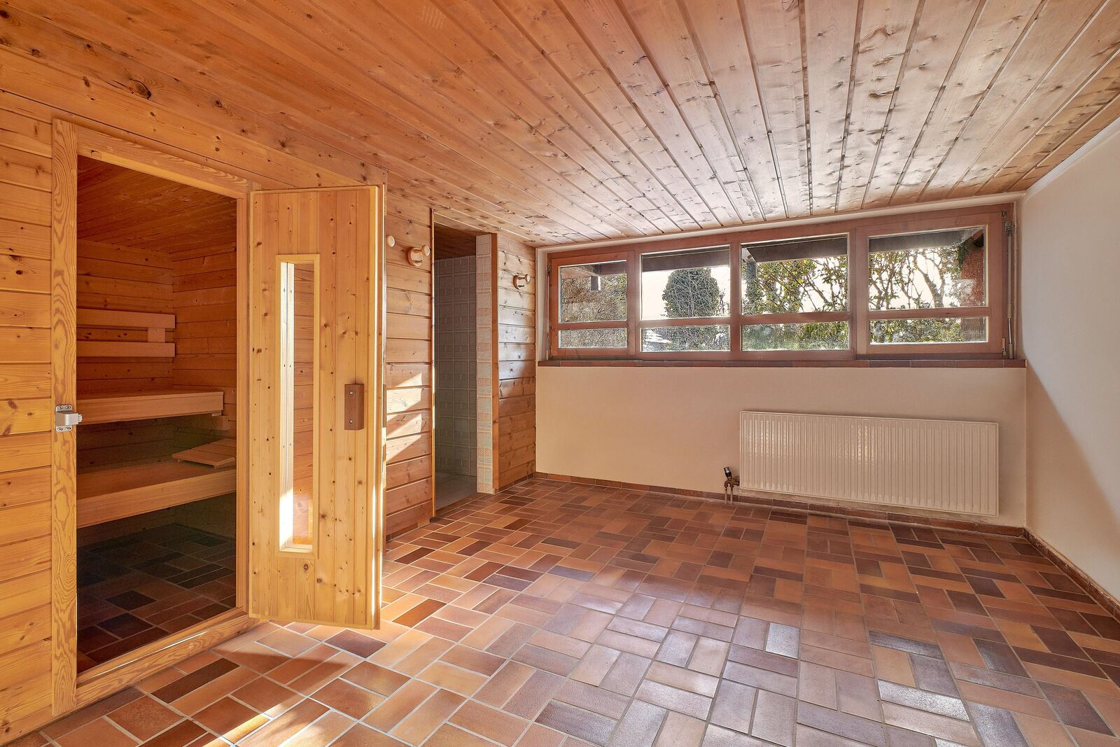 Behaglicher Wellnessbereich