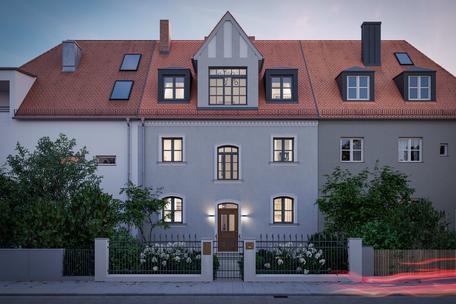 Zur Sanierung: Geräumiges Stadthaus von 1938 mit Süd-Garten