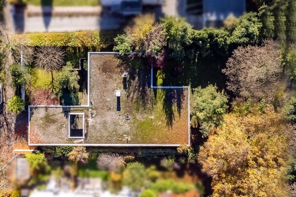 Umgeben von viel Grün