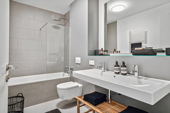 Zeitlos-elegantes Bad