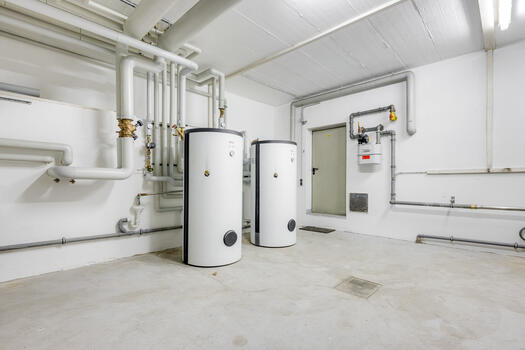 Modernisierte Heizungsanlage