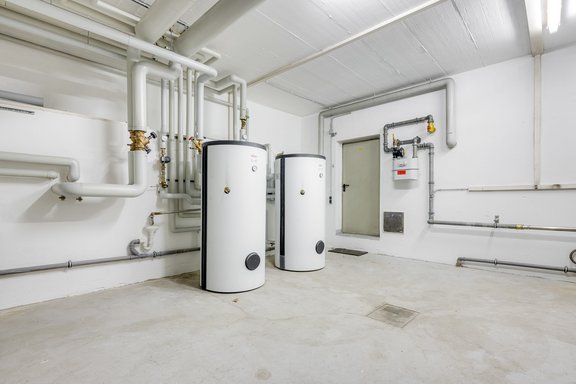 Modernisierte Heizungsanlage