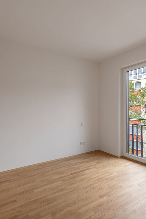 Schlafzimmer mit Einbauschrank
