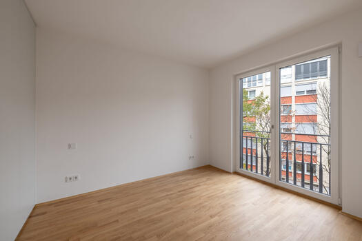Schlafzimmer mit Einbauschrank