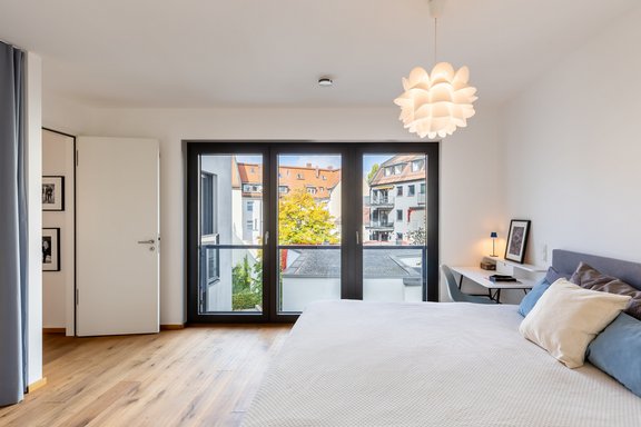 Mastersuite zum ruhigen Hof