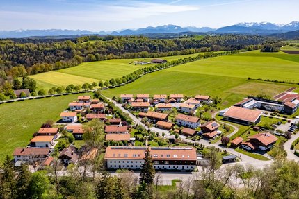 Idyllische Voralpenlandschaft zwischen München und Tegernsee
