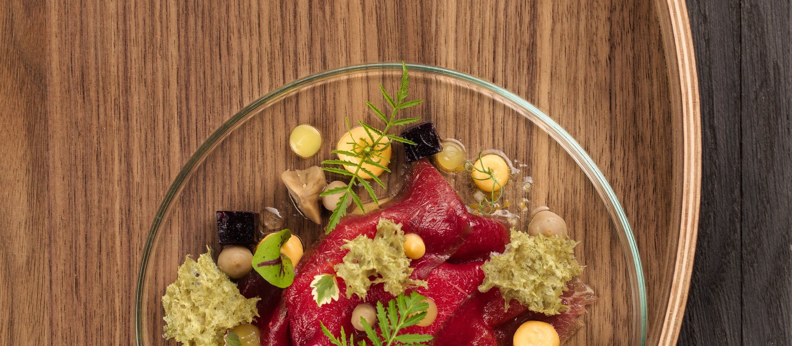 Gebeizter Hirschrücken