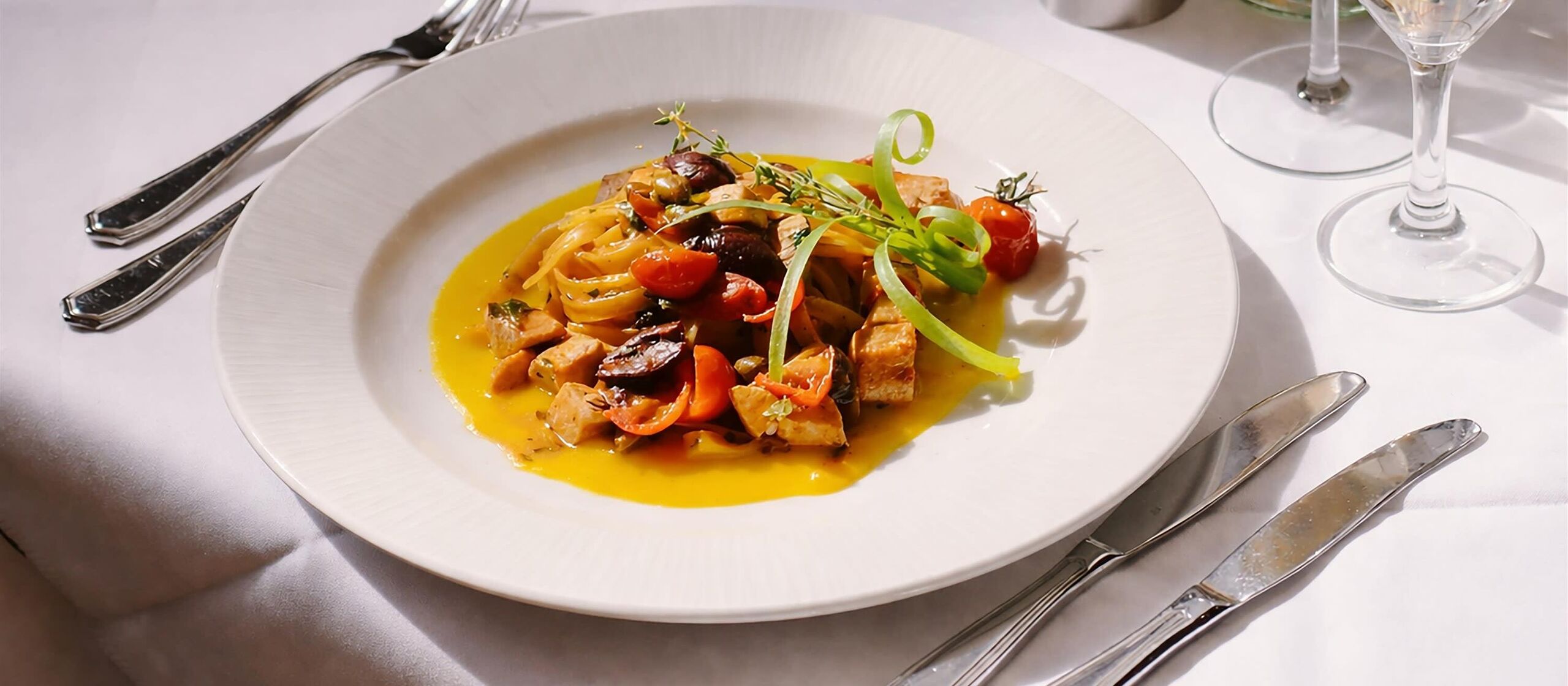 Pastagericht im Schlosshotel Grünwald