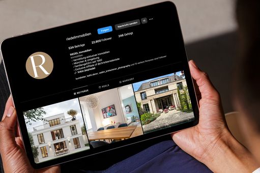RIEDEL Immobilien Instagram-Kanal
