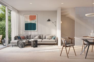 Visualization JK12 - living/dining room