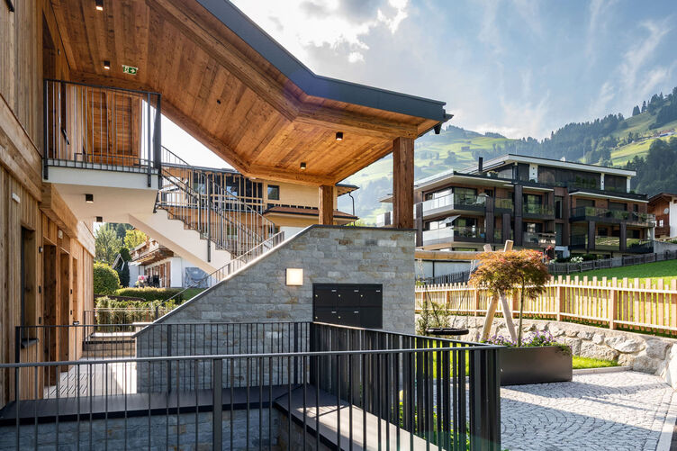 Natural materials in straightforward architecture
