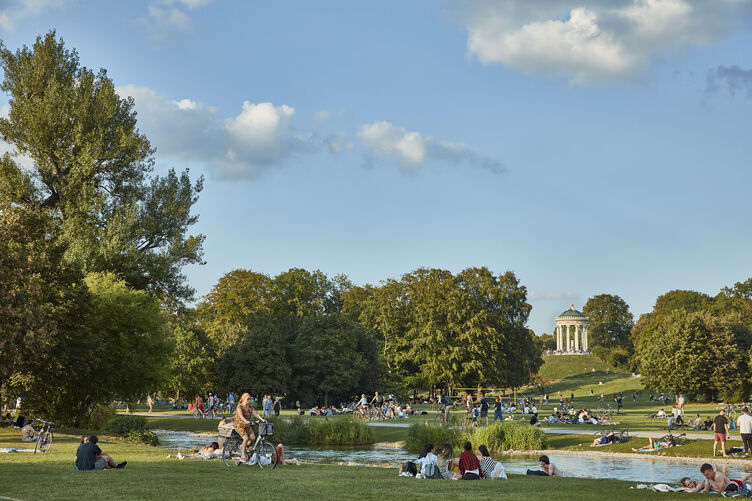 English Garden nearby