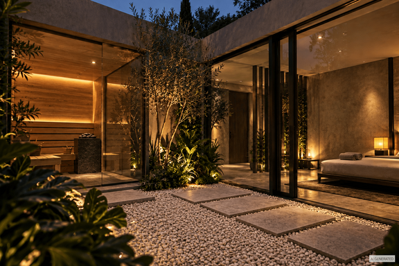 A wellness oasis for peace and relaxation