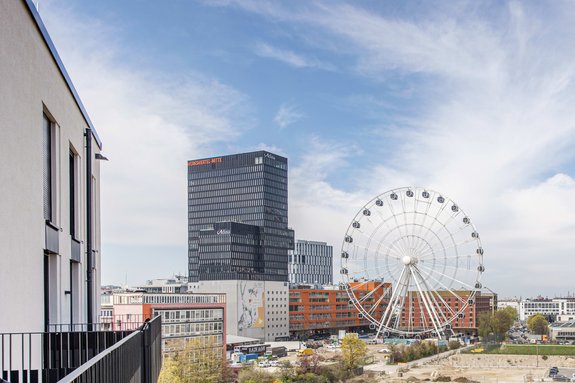 Blick über das Werksviertel