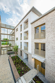 Modern residential ensemble