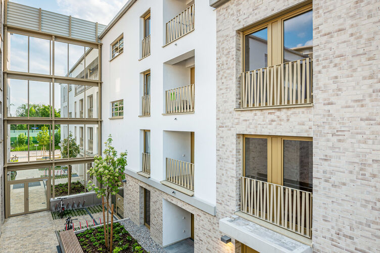 Modern residential ensemble