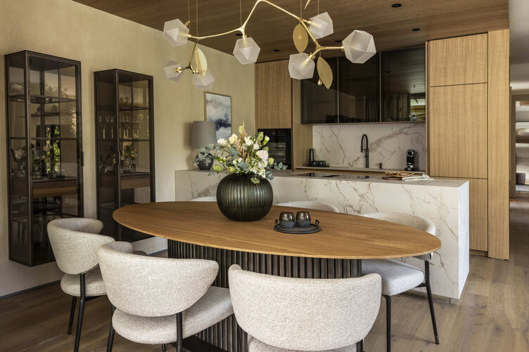 Show apartment: open kitchen