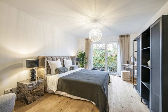 Show apartment - sleeping in a quiet atmosphere