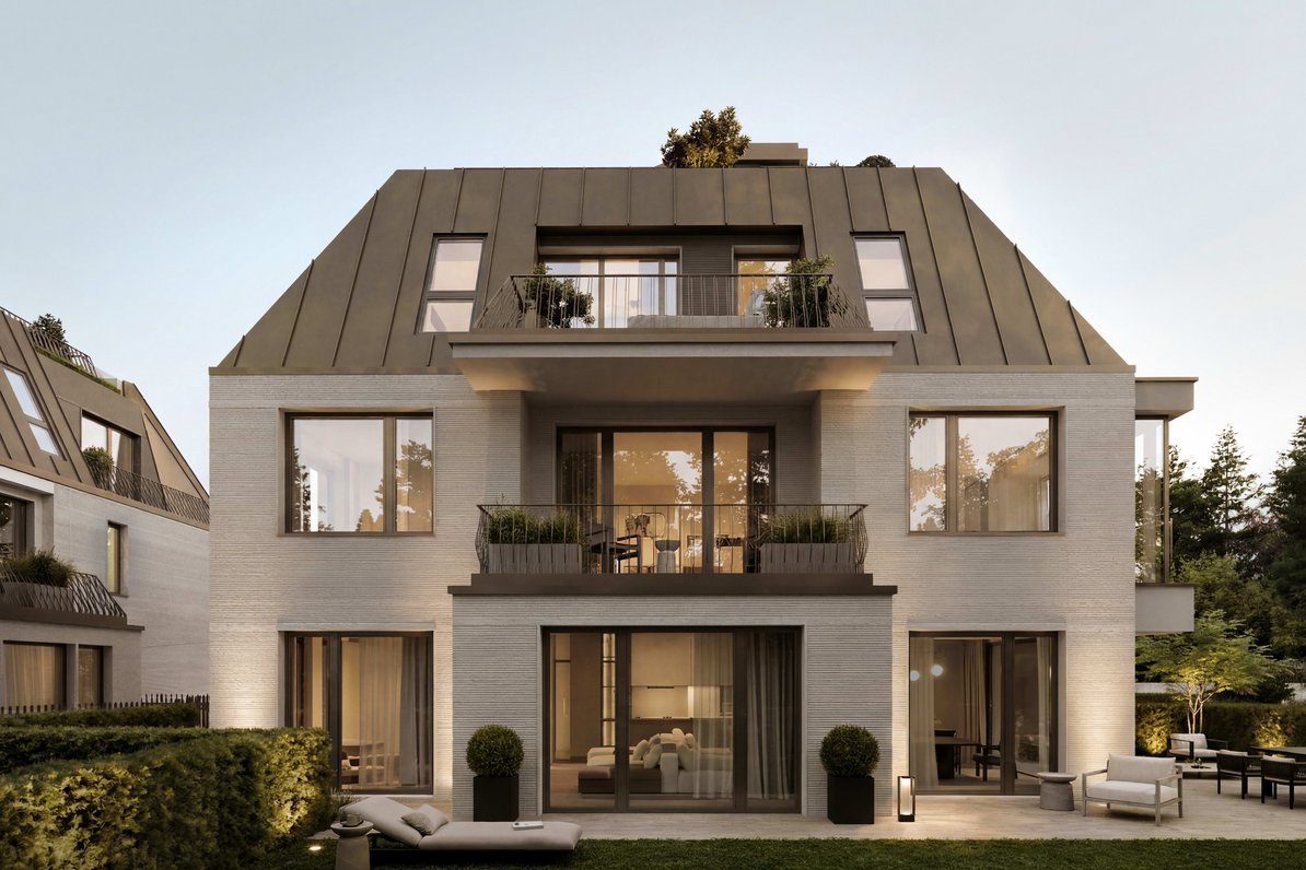 South view of City Villa 2 (rendering)