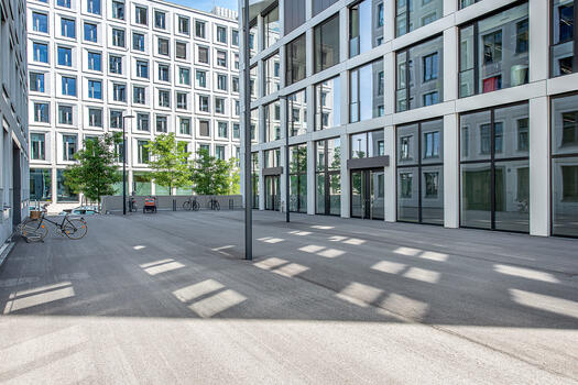 Protected courtyard