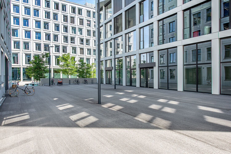 Protected courtyard